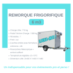 Location remorque frigorifique - Miniature