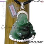 Idée cadeau pendentif bouddha en jade du vietnam - Miniature