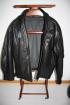 Blouson homme cuir noir t.48 mac douglas - Miniature