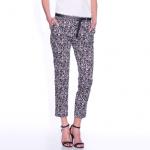 Pantalon 7/8 imprimé n&b t40 (023) - Miniature