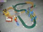 Train geo track ficher price - Miniature