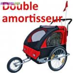 Remorque vélo 2 en 1 prix 119 euros - Miniature